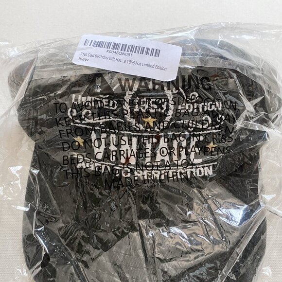 72th Birthday Funny Gift Born 1953 Hat - Picture 4 of 5